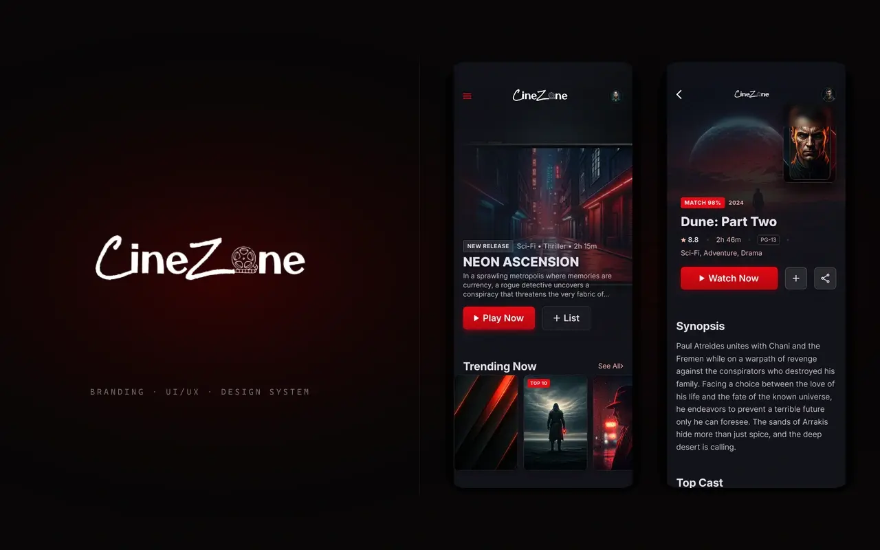 CineZone screenshot